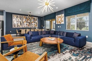 Interior - Grand Villa w/ Princess & Wizard Themed BRs, Theater, Arcade & Pool - Near Parks (Davenport)