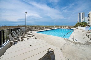 Beheizter Pool