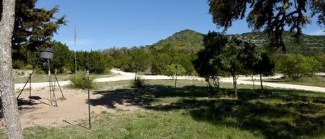 Overnatningsstedets område