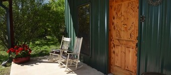 Cherry Creek Cabin afsondret på en privat ranch