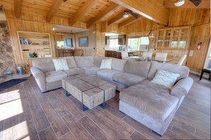 TV, fireplace - The Heights-Stunning Lake Views & Hot Tub | NVH1009 (Zephyr Cove)