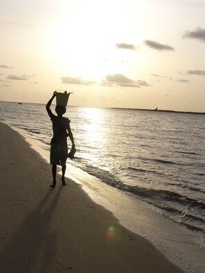 On the beach - Senegal natural, for lovers of fishing, calm and authentic nature. (DIONEWAR)