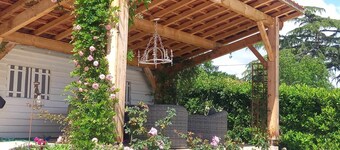 à Dassabet, et feriehus i landlige omgivelser