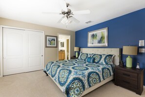 4 bedrooms, iron/ironing board, free WiFi, bed sheets