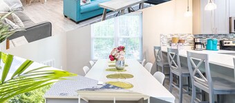 Maison familiale de 5 chambres avec 2 maßtres et aire de jeux extérieure