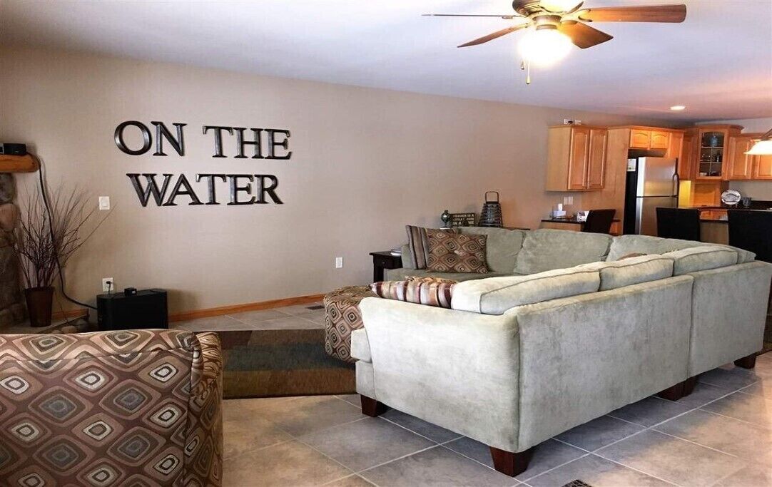 Spacious lake view 1st floor condo at Northern Bay Marina & Golf Resort