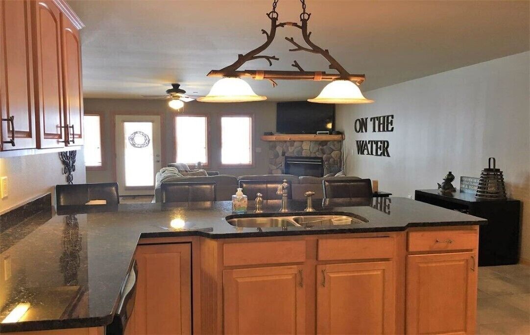 Spacious lake view 1st floor condo at Northern Bay Marina & Golf Resort