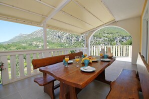 Restauration en plein air