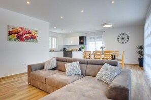 Living area - New villa near Rovinj with private pool (Marici)