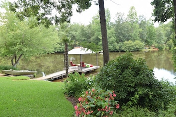 View of of owners dock which you can have access to enjoy.