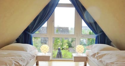 Ferienhaus "Rosenhaus" mit hochwertiger Ausstattung mitten in der Kappelner Innenstadt, unweit des Kappelner Hafens in der historischen Prinzenstraße