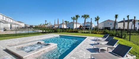 Una piscina climatizada