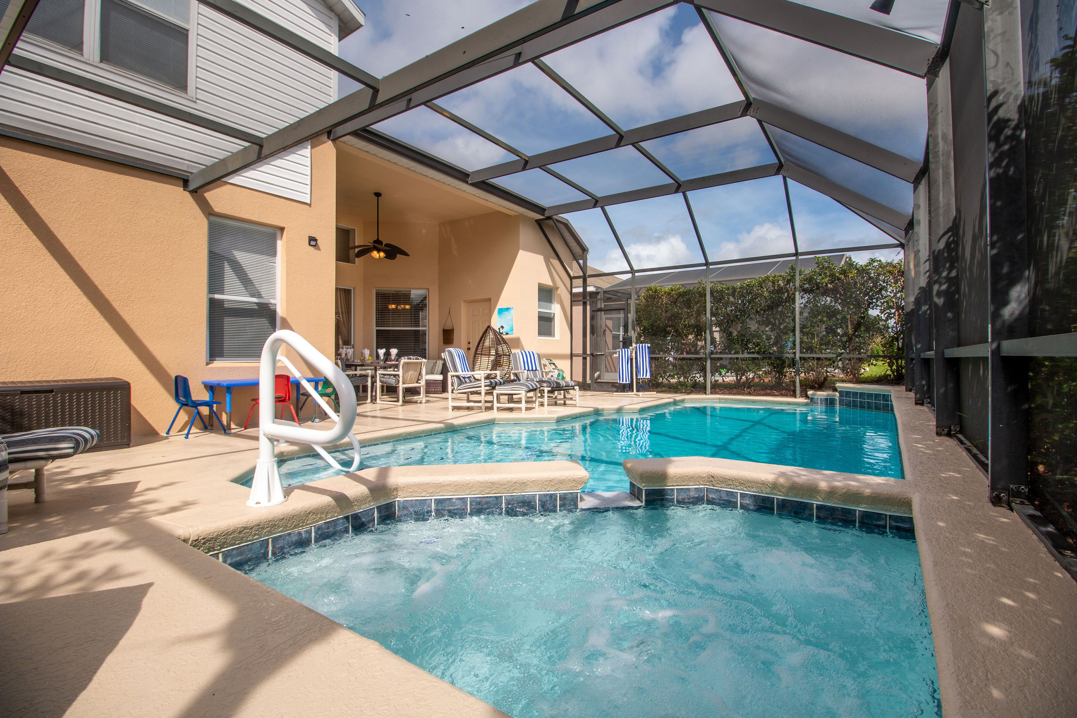 Außenpool, beheizter Pool