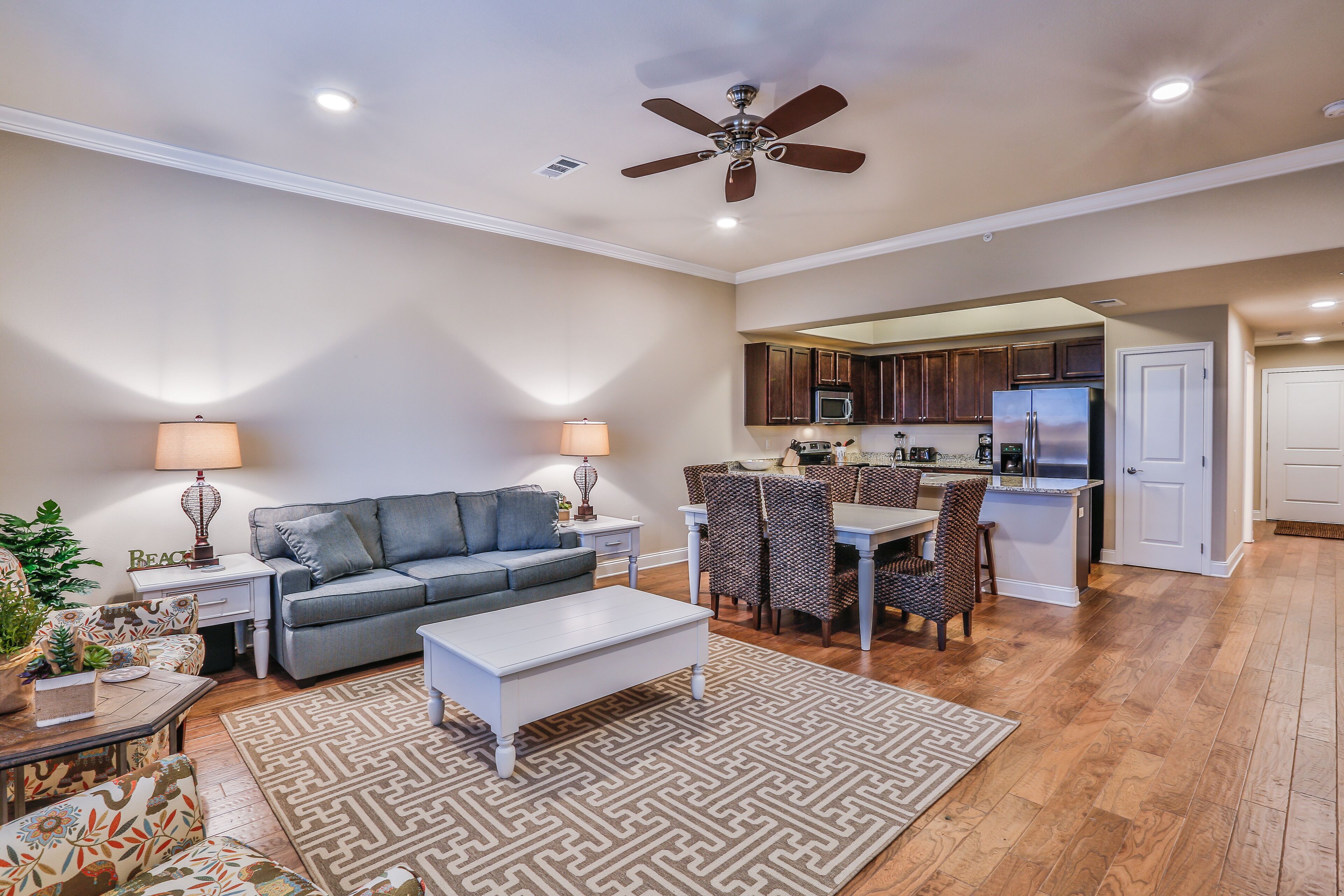 Alerio! Amazing Beach Views! Steps to Beach, Pool, Hot Tub, Splash Pad, Grill
