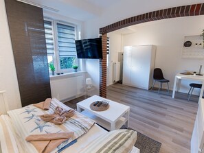 1 Schlafzimmer, Reisekinderbett, WLAN