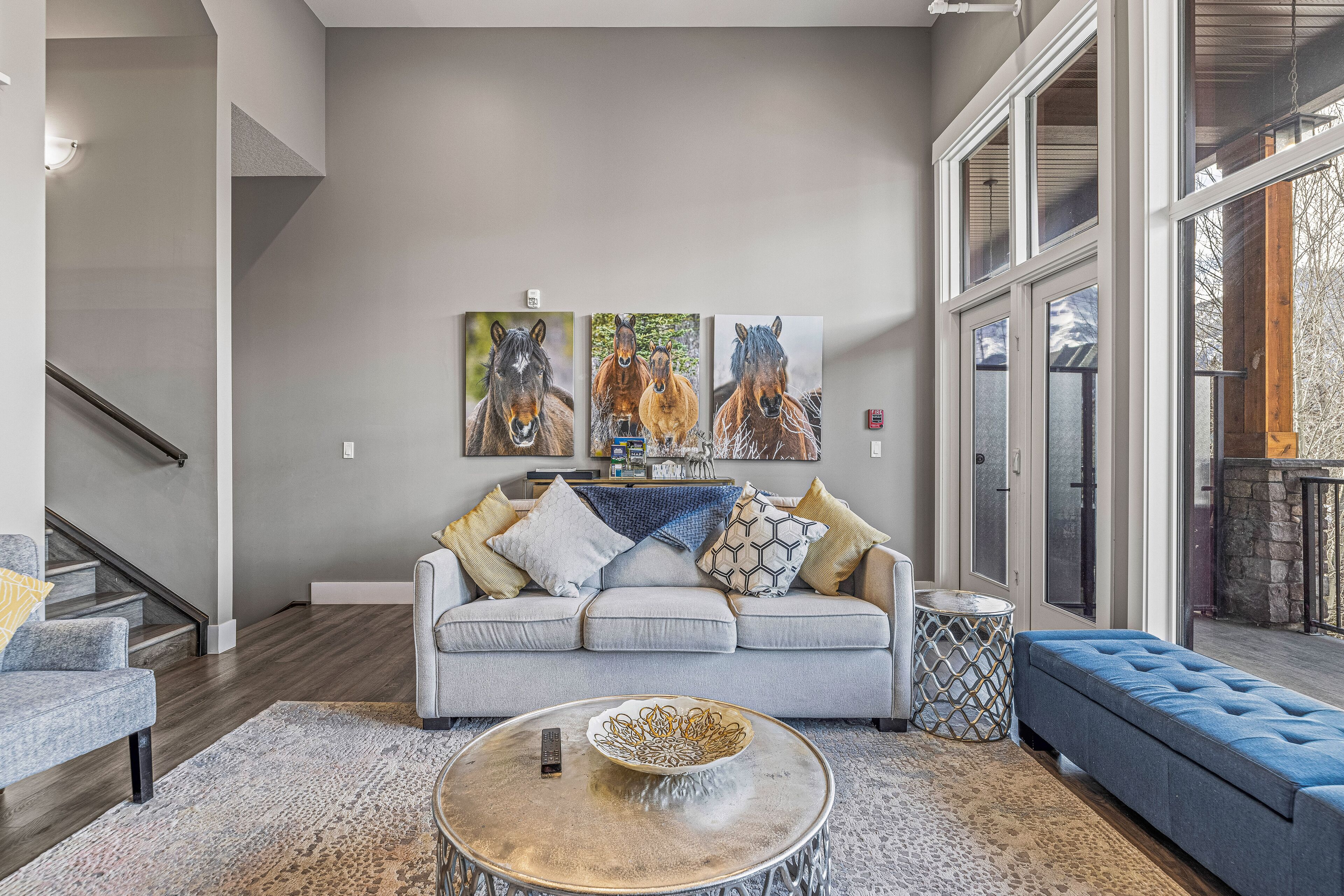 M6🏔5BD+4.5BA  Panoramic mountain view, near DT, A/C, wifi, BBQ, sleeps 15⛷🏂