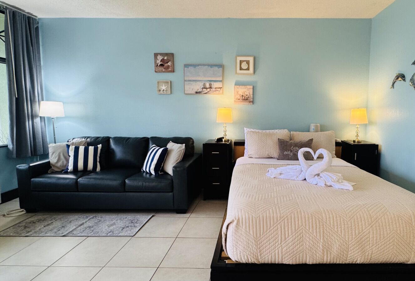 1 多间卧室、熨斗/熨衣板、WiFi、床单