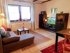TV, DVD player