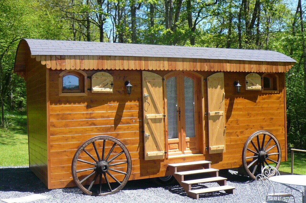 The country caravan, a paradise for nature lovers