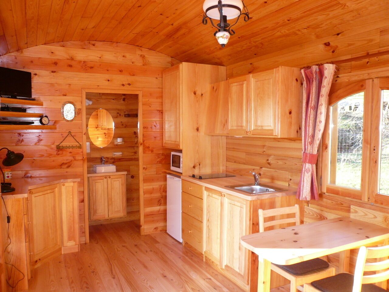 The country caravan, a paradise for nature lovers