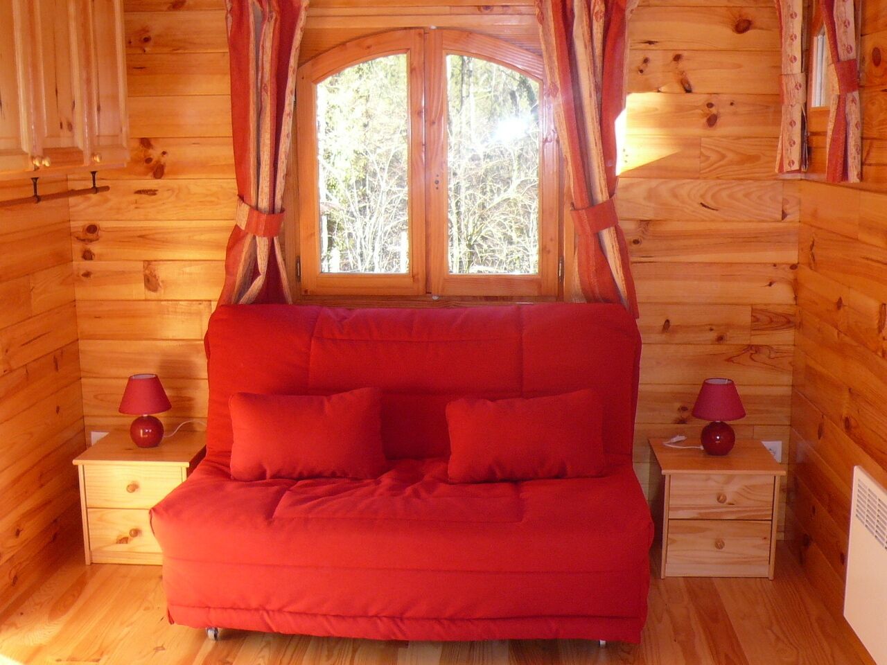 The country caravan, a paradise for nature lovers