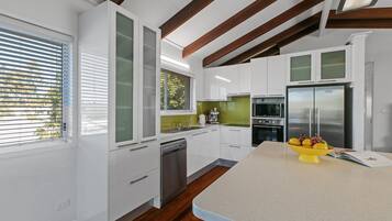 Fridge, dishwasher, toaster