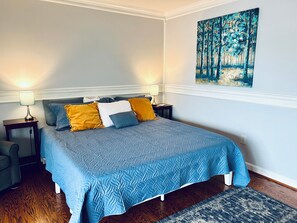 2 chambres, bureau, fer et planche à repasser, Wi-Fi gratuit
