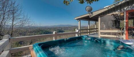 Bañera de hidromasaje exterior