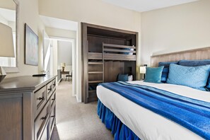 3 bedrooms, internet, bed sheets