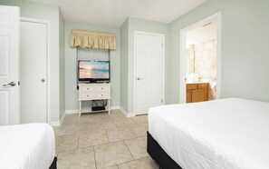 2 slaapkamers, een strijkplank/strijkijzer, gratis wifi, beddengoed