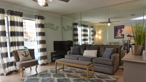 Condo, 1 quarto | Sala de estar