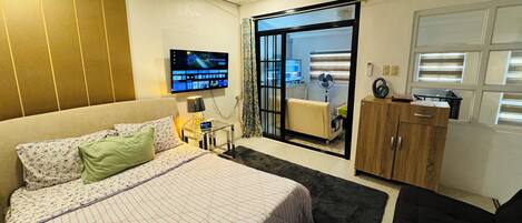 1 chambre, fer et planche à repasser, Wi-Fi