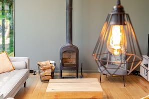 TV, fireplace, DVD player - A yorkshire dales lodge that sleeps 6 guests in 3 bedrooms (Richmond)