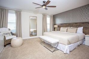 6 bedrooms, iron/ironing board, travel cot, free WiFi