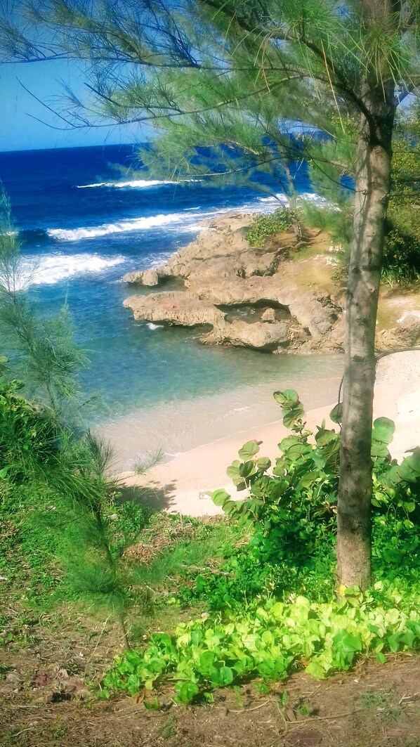 Rannalla, rantapyyhkeitä