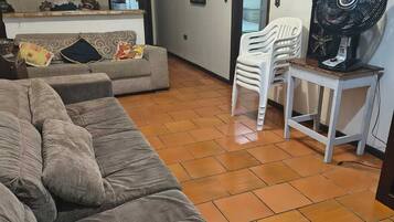 LED TV, DVD player, stereo