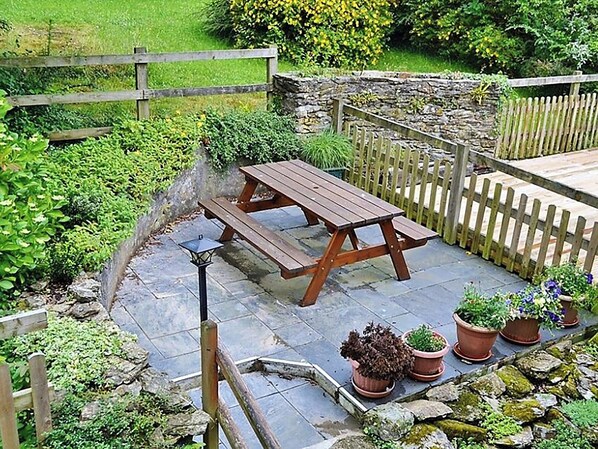 Outdoor dining - 2 bedroom accommodation in Fowey (Fowey)