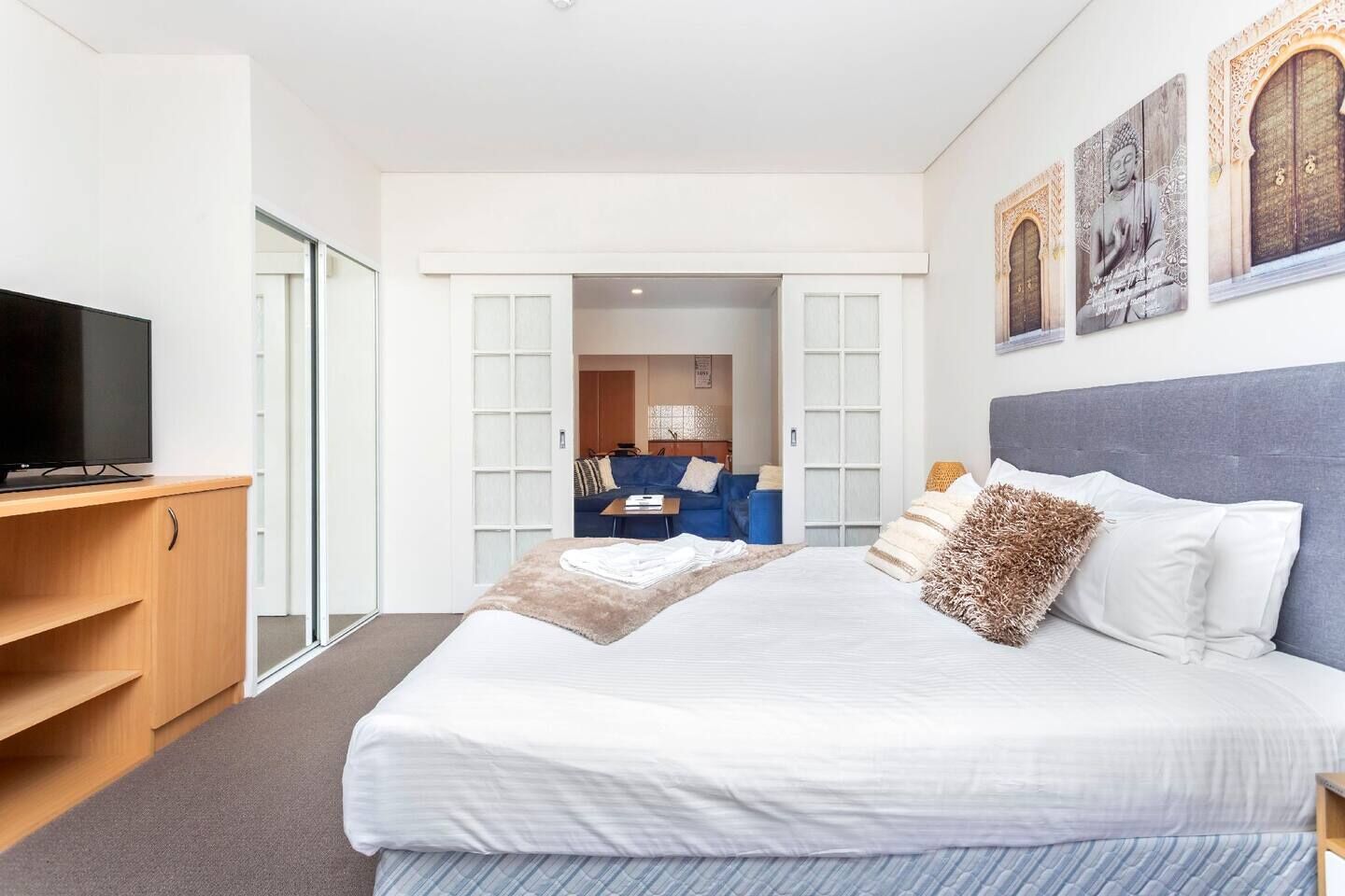 1 bedroom, iron/ironing board, free WiFi, bed sheets