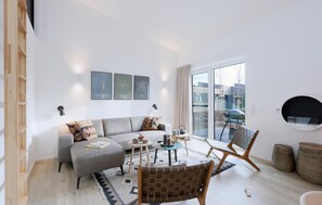 TV connectée, cheminée