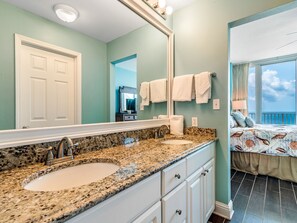 Condo, 2 Bedrooms | Bathroom | Towels - Lighthouse 1605 by Bender Vacation Rentals (Gulf Shores)