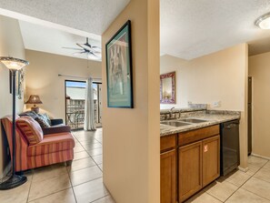 Condo, 1 Bedroom | Private kitchen - Sugar Beach 329 by Bender Vacation Rentals (Orange Beach)