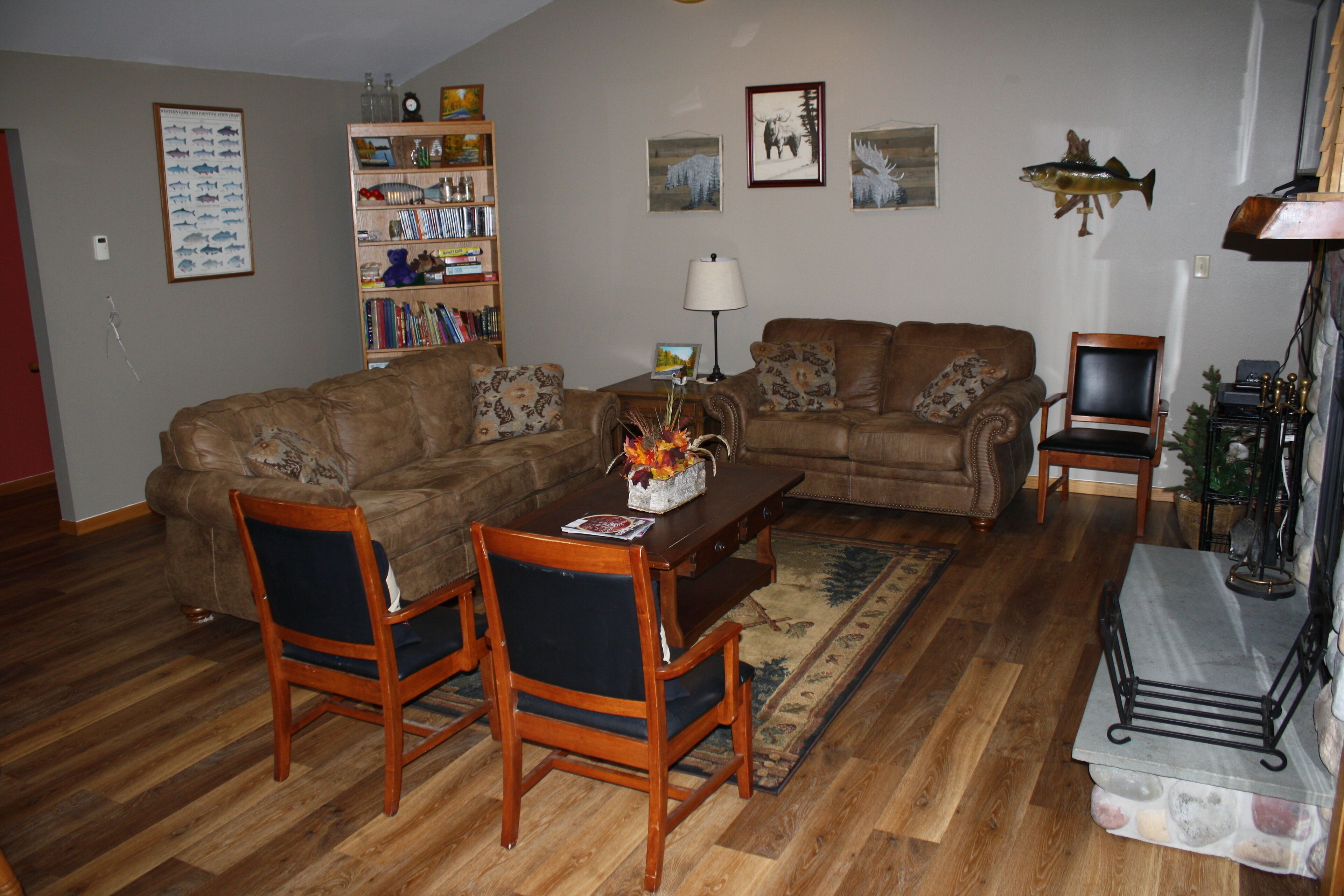 Northwood's Fish Haven on Beautiful Moose Lake WI ~ Stay for the Holidays