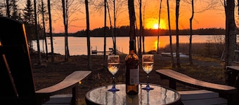 Northwood's Fish Haven on Beautiful Moose Lake; 2 kayaks, Lilly pad & game-room