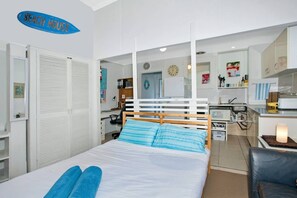 1 bedroom, iron/ironing board, free WiFi, bed sheets