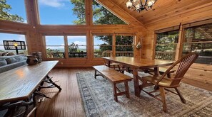 Dining - Black Dog of Blue Ridge- Pet Friendly | Fenced In Yard | Hot Tub | Outdoor Fireplace (Blue Ridge)