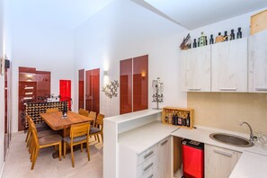 Dining - Villa Mia with private pool, Whirlpool, gym, sauna,  sea views (Lokva Rogoznica)