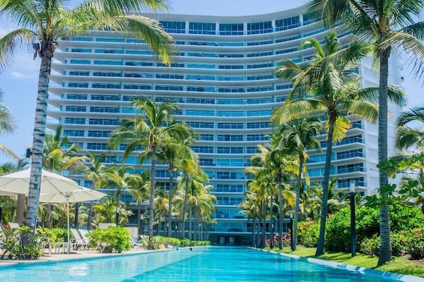 Panoramic Apartment, 2 Bedrooms, Terrace, Ocean View | Outdoor pool | 2 outdoor pools