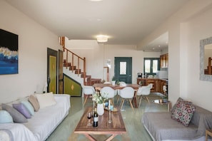 Interior - Luxury villa near Beach, with Private Pool & Views (Chania)