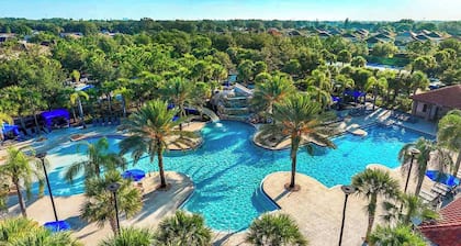 Luxe Villa Near Disney w Dino & Toy Theme BRs, Theater, Arcade, Game Loft & Pool