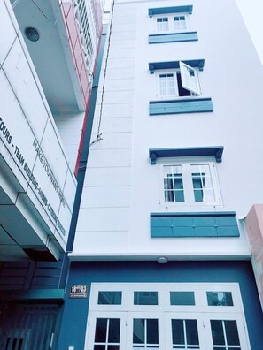 ด้านหน้าที่พัก